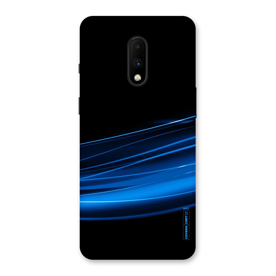 Blue Flow Back Case for OnePlus 7