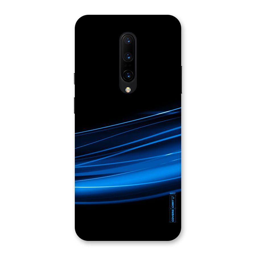 Blue Flow Back Case for OnePlus 7 Pro