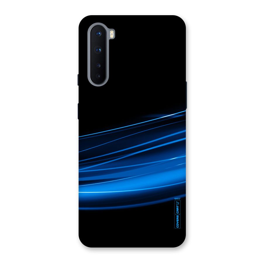 Blue Flow Back Case for OnePlus Nord
