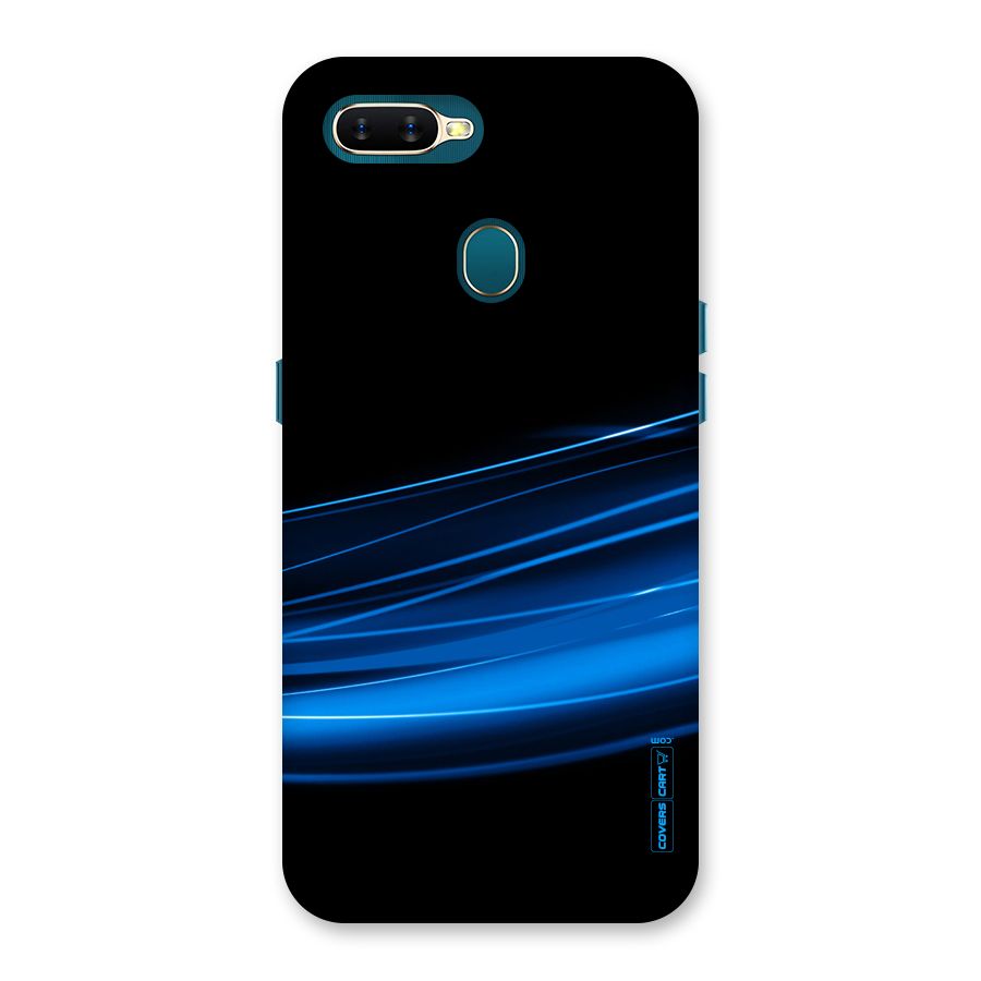 Blue Flow Back Case for Oppo A11k
