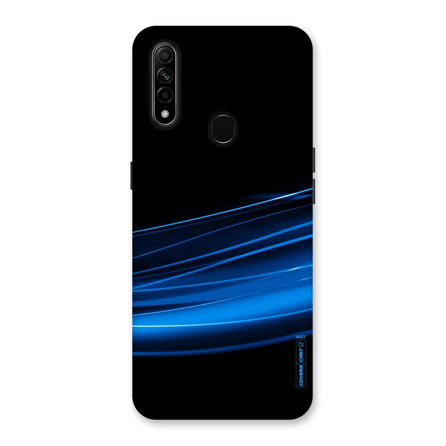 Blue Flow Back Case for Oppo A31