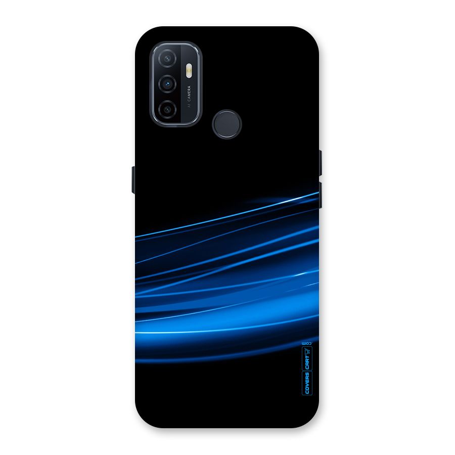 Blue Flow Back Case for Oppo A32