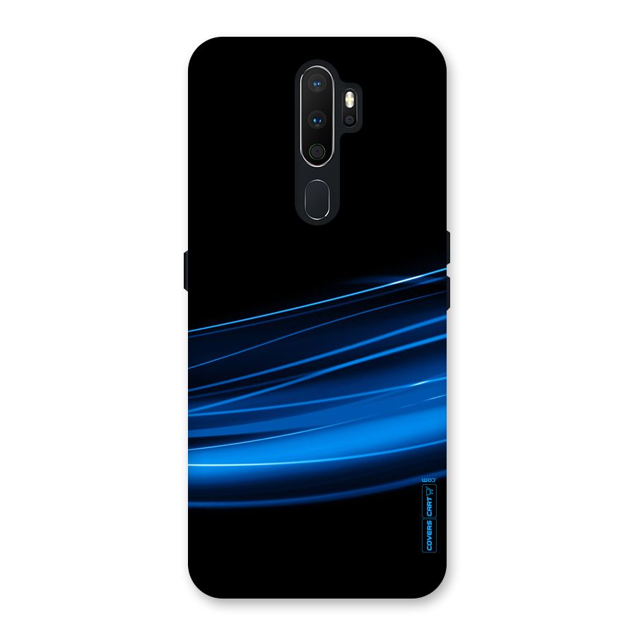 Blue Flow Back Case for Oppo A5 (2020)