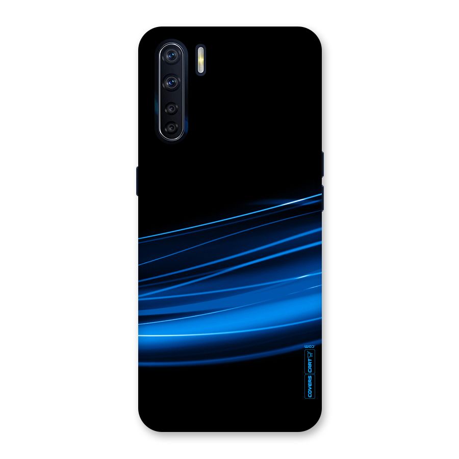 Blue Flow Back Case for Oppo F15