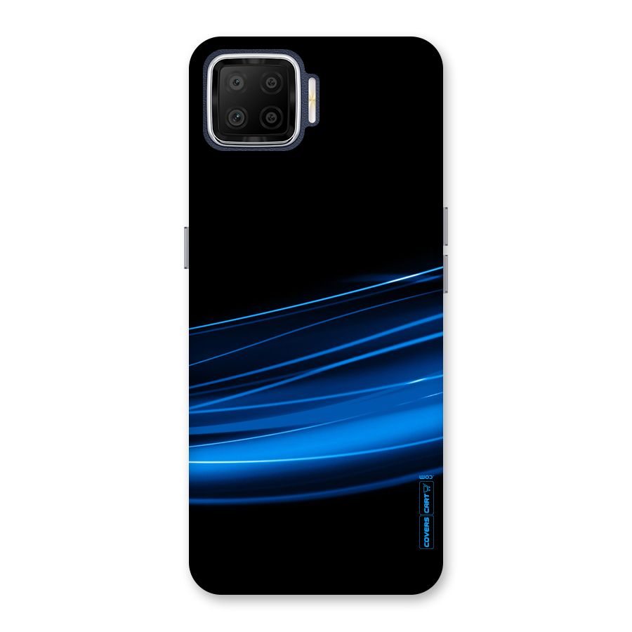 Blue Flow Back Case for Oppo F17