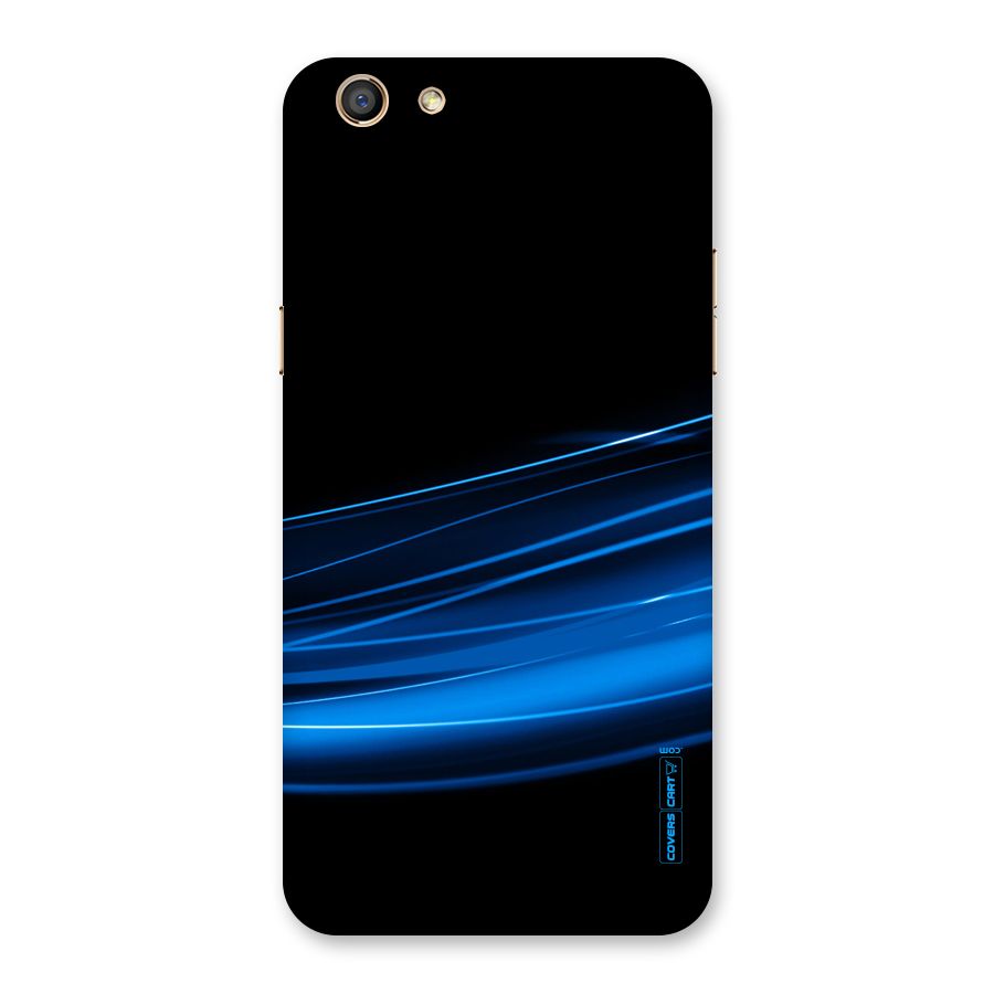 Blue Flow Back Case for Oppo F3