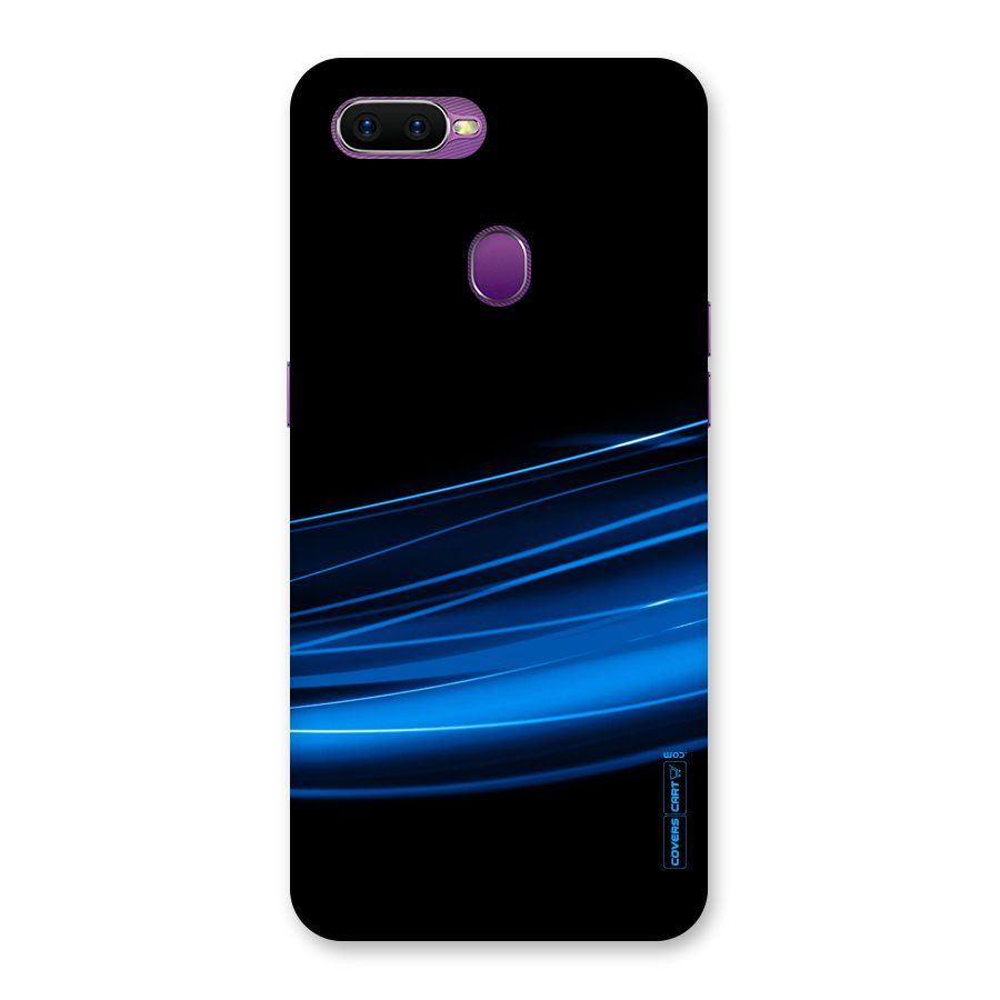 Blue Flow Back Case for Oppo F9