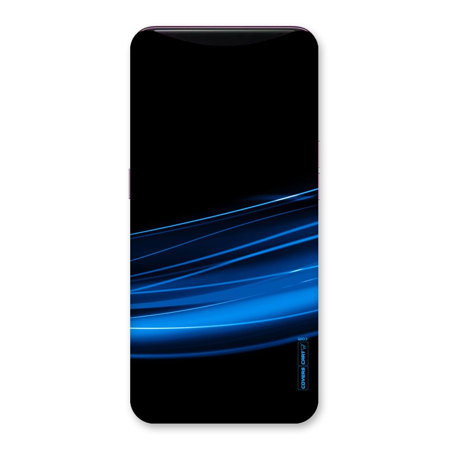 Blue Flow Back Case for Oppo Find X