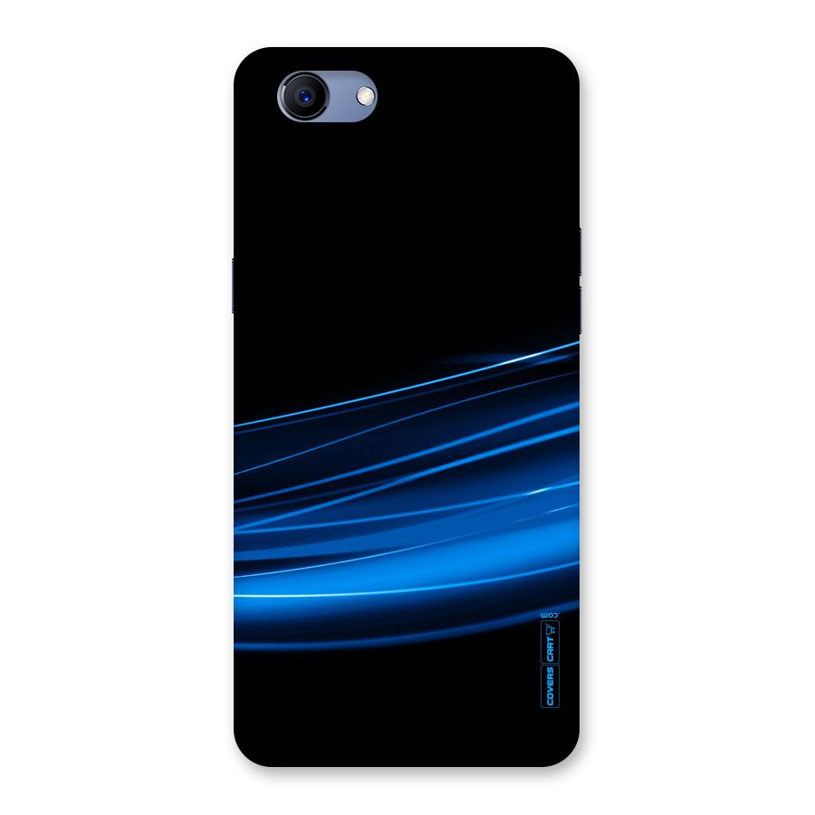 Blue Flow Back Case for Oppo Realme 1