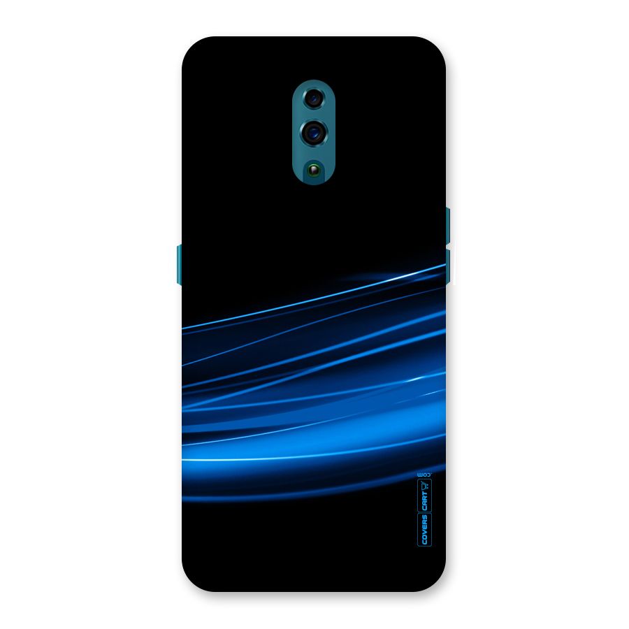 Blue Flow Back Case for Oppo Reno