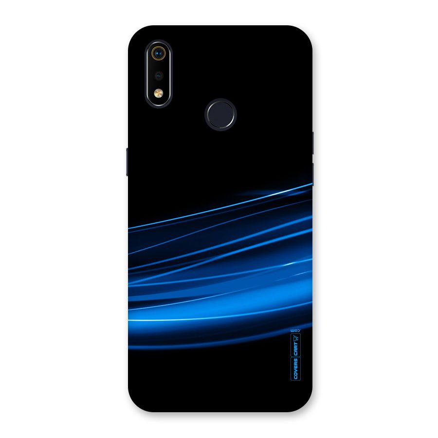 Blue Flow Back Case for Realme 3i