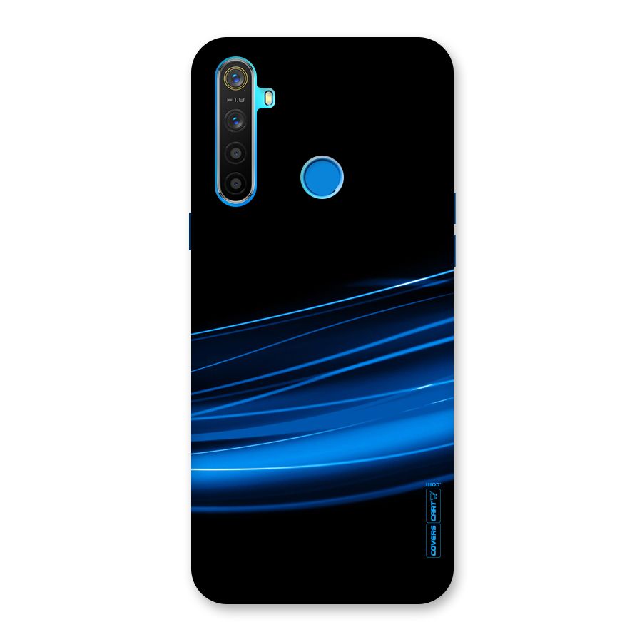 Blue Flow Back Case for Realme 5s