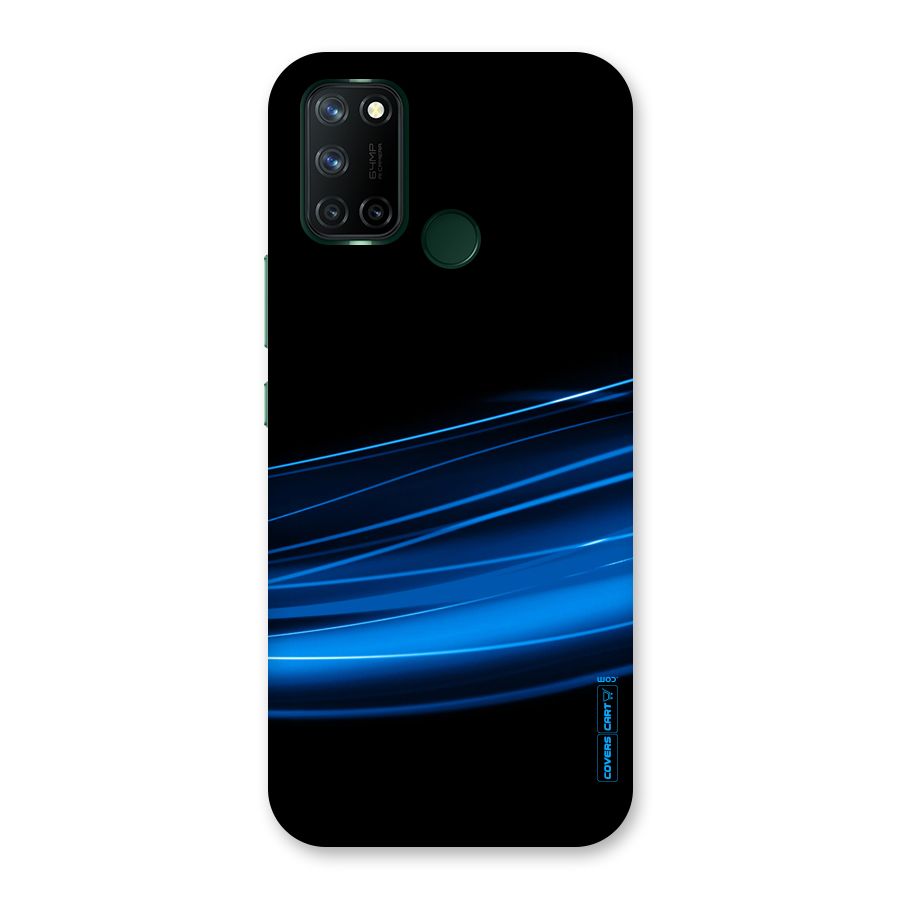 Blue Flow Back Case for Realme 7i