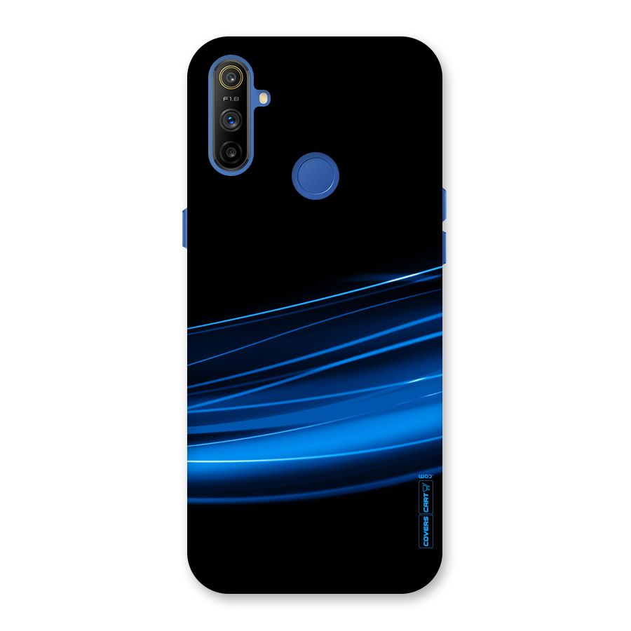 Blue Flow Back Case for Realme Narzo 10A