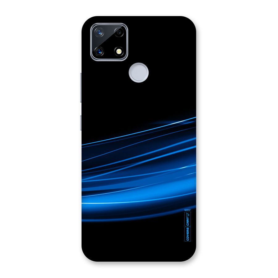 Blue Flow Back Case for Realme Narzo 20