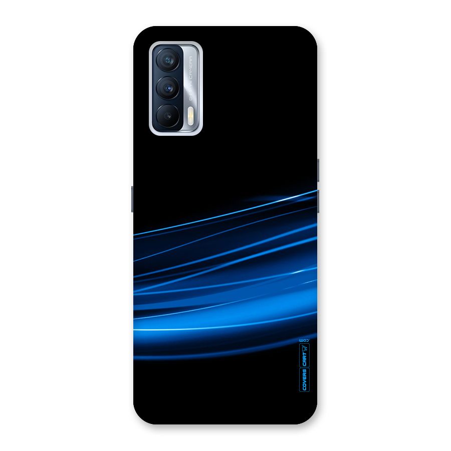 Blue Flow Back Case for Realme X7