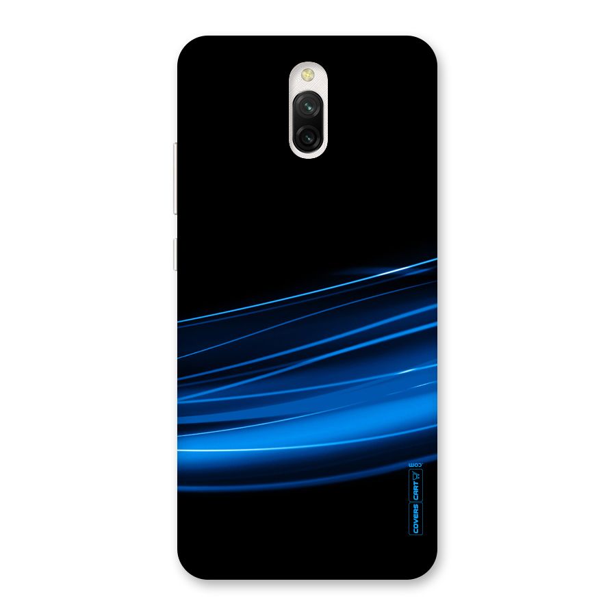 Blue Flow Back Case for Redmi 8A Dual