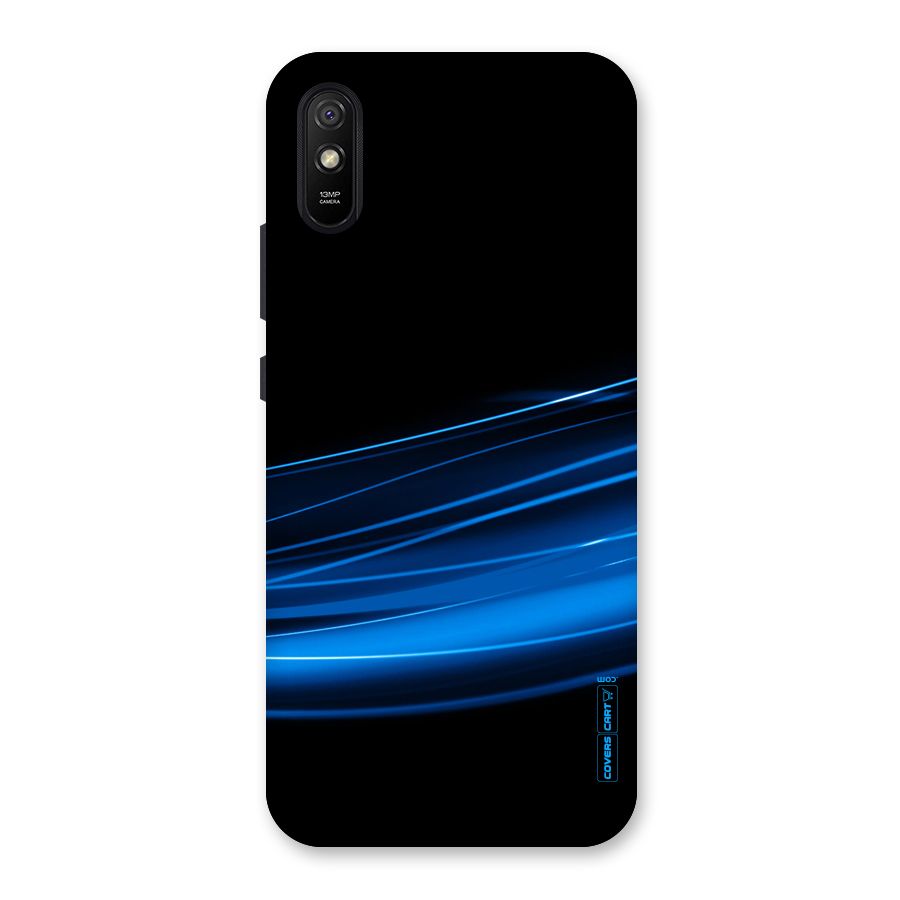 Blue Flow Back Case for Redmi 9A