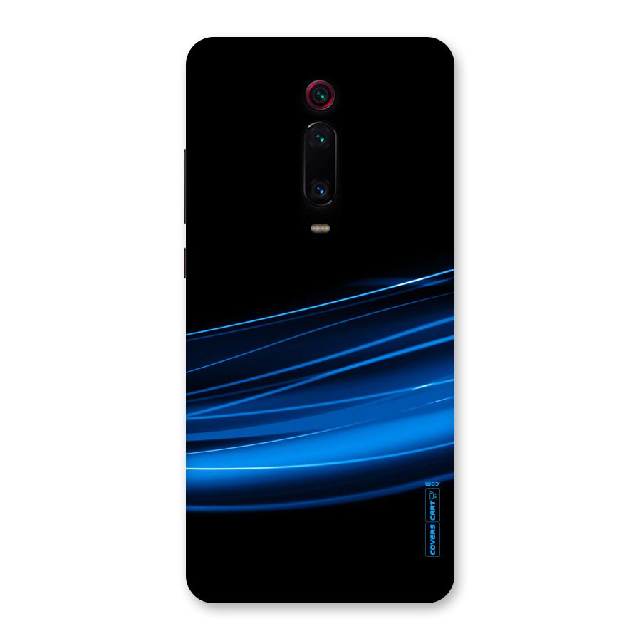 Blue Flow Back Case for Redmi K20 Pro