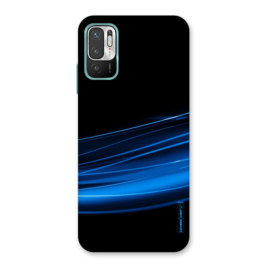 Blue Flow Back Case for Redmi Note 10T 5G