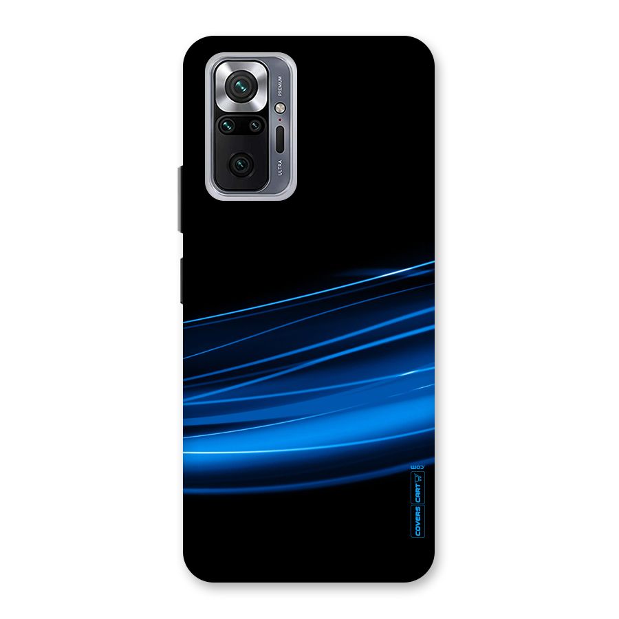 Blue Flow Back Case for Redmi Note 10 Pro Max