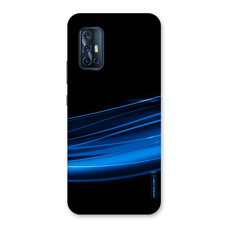 Blue Flow Back Case for Vivo V17