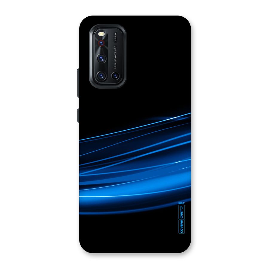 Blue Flow Back Case for Vivo V19