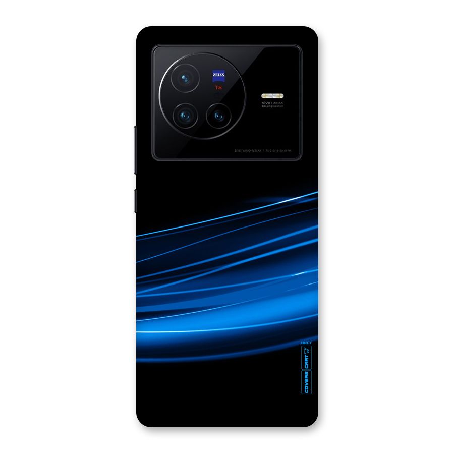 Blue Flow Back Case for Vivo X80