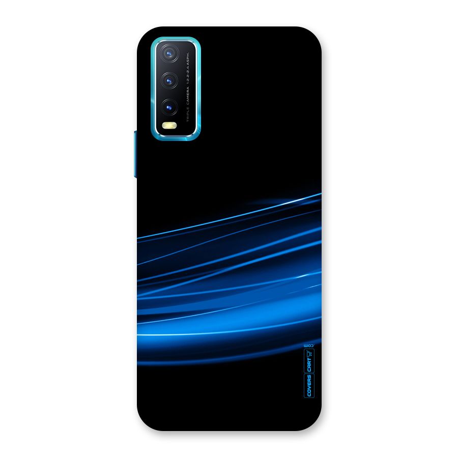 Blue Flow Back Case for Vivo Y20