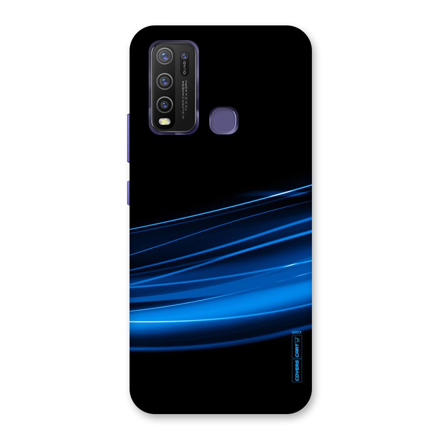 Blue Flow Back Case for Vivo Y30