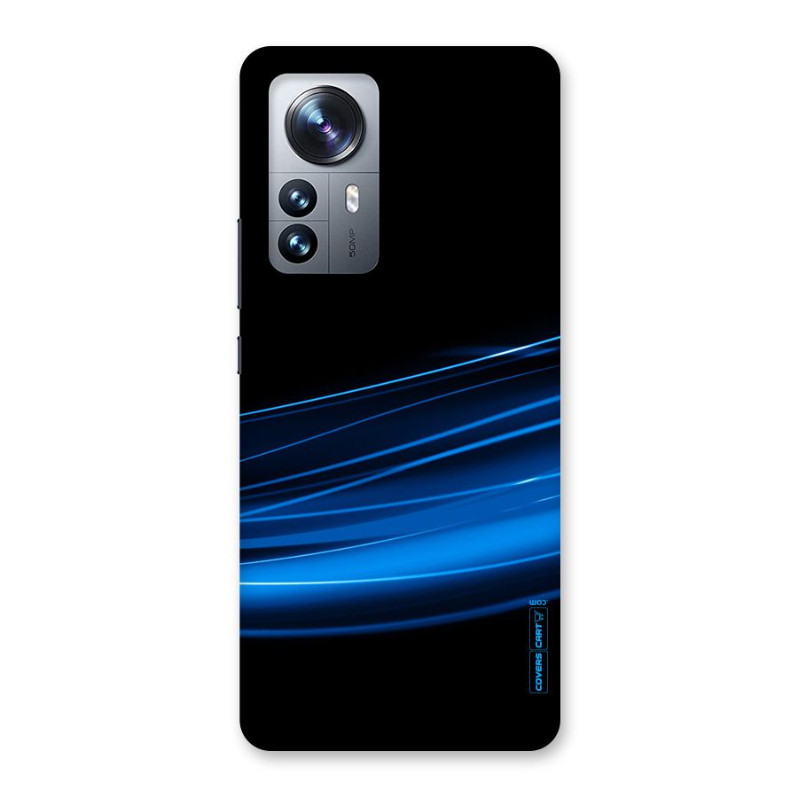 Blue Flow Back Case for Xiaomi 12 Pro