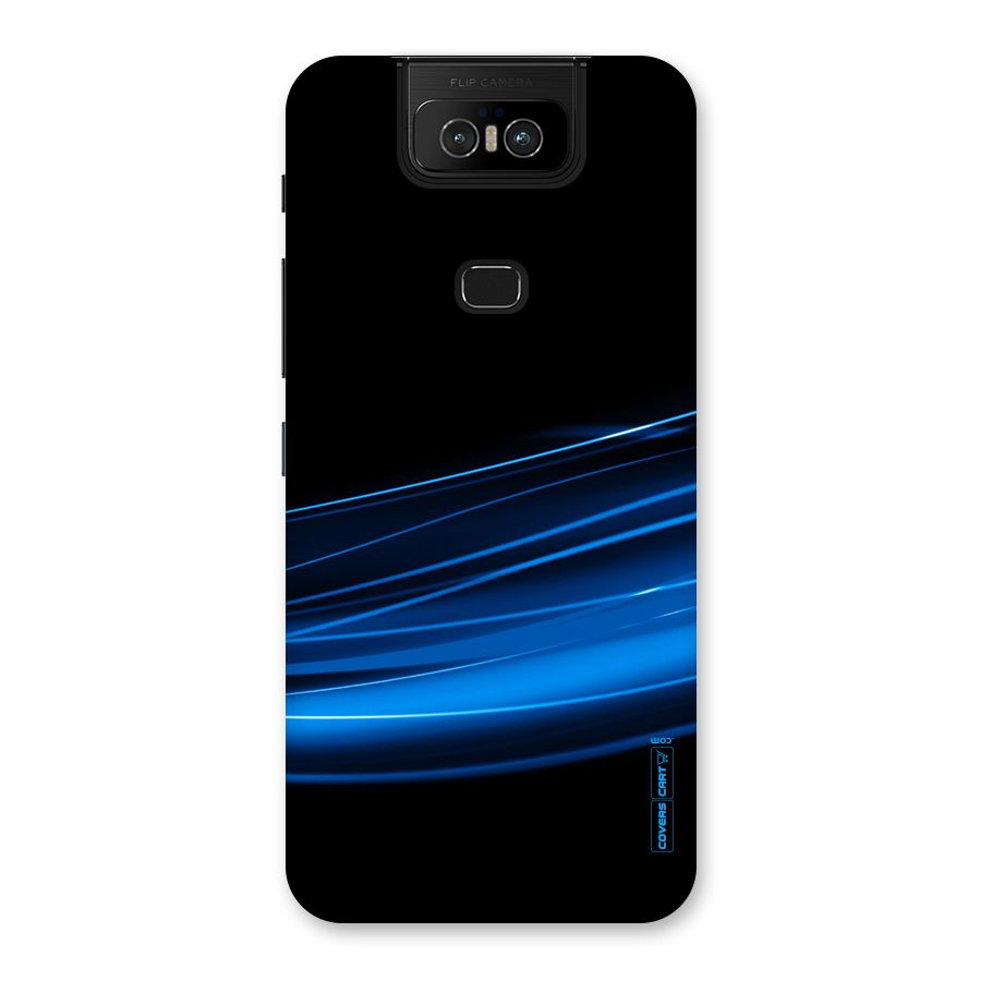 Blue Flow Back Case for Zenfone 6z
