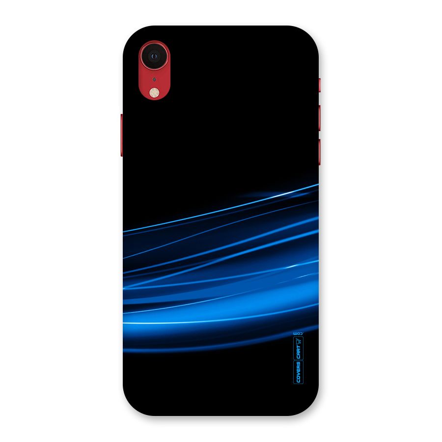 Blue Flow Back Case for iPhone XR