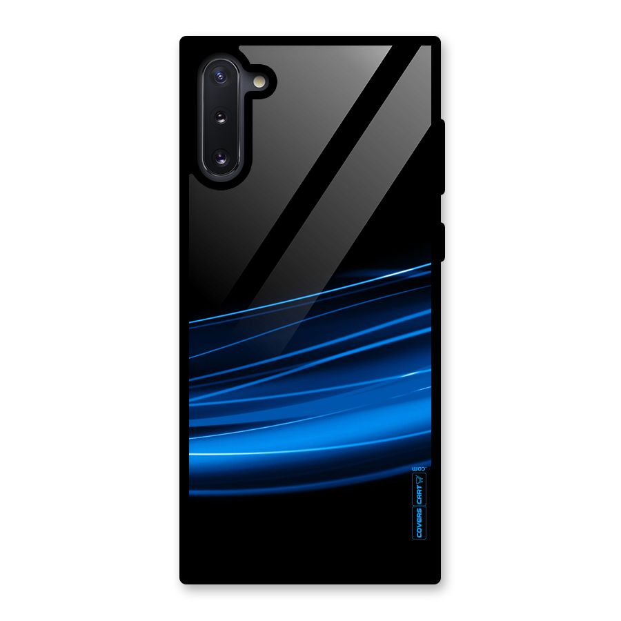 Blue Flow Glass Back Case for Galaxy Note 10