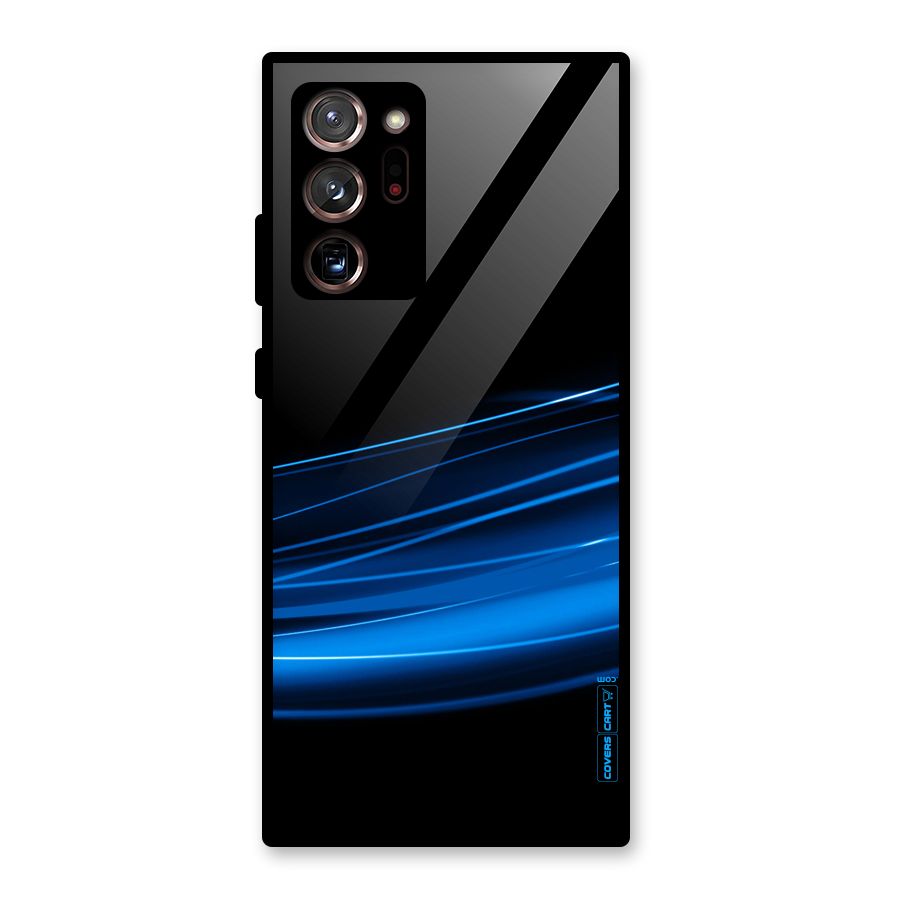 Blue Flow Glass Back Case for Galaxy Note 20 Ultra