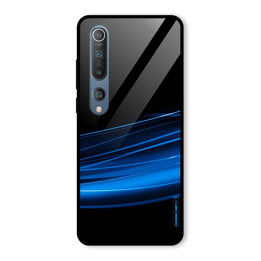 Blue Flow Glass Back Case for Mi 10