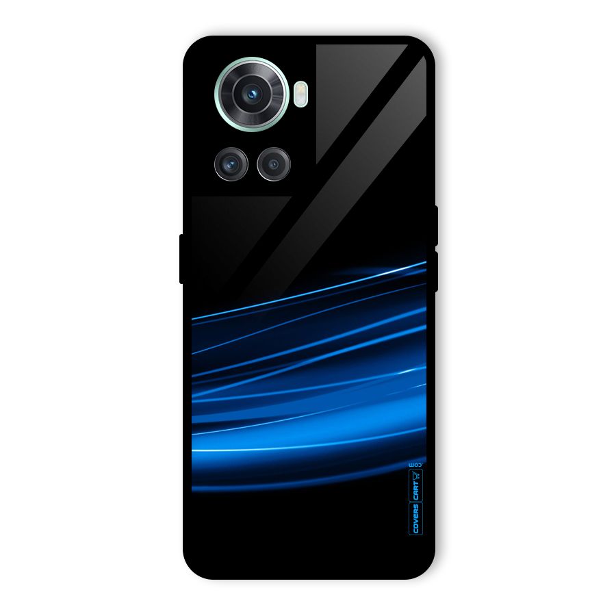 Blue Flow Glass Back Case for OnePlus 10R