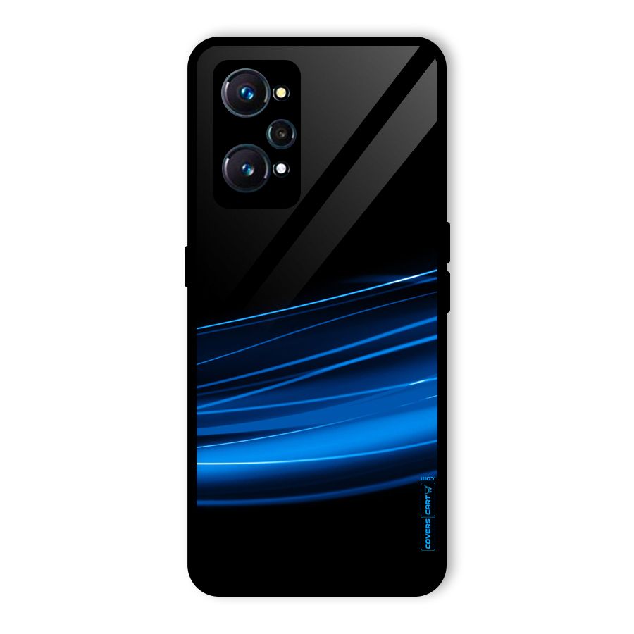 Blue Flow Glass Back Case for Realme GT 2