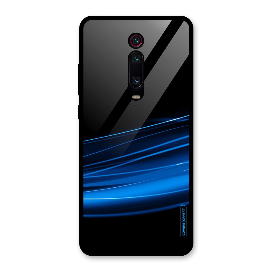 Blue Flow Glass Back Case for Redmi K20