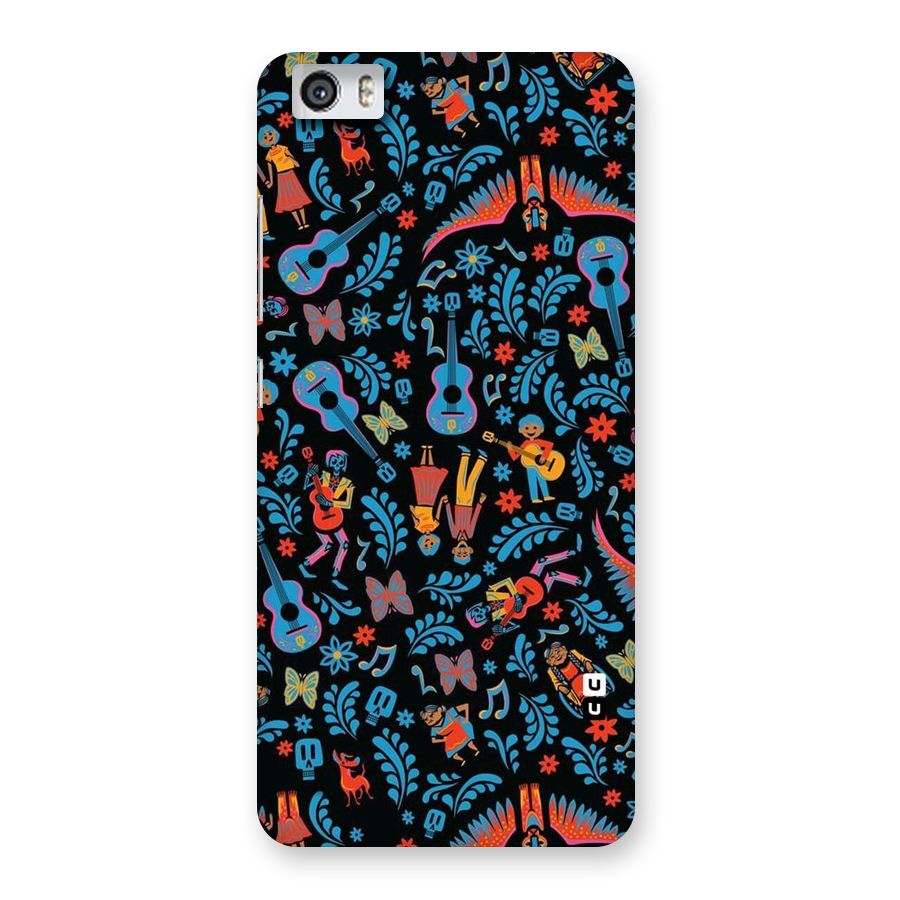 Blue Guitar Pattern Back Case for Xiaomi Redmi Mi5