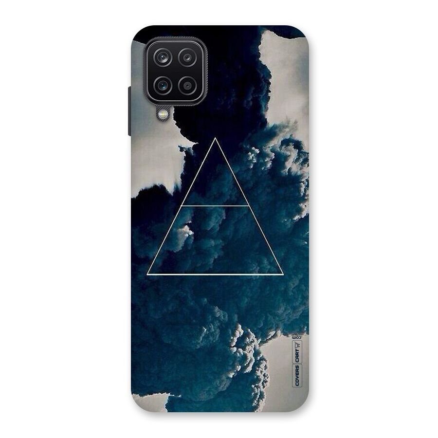 Blue Hue Smoke Back Case for Galaxy A12