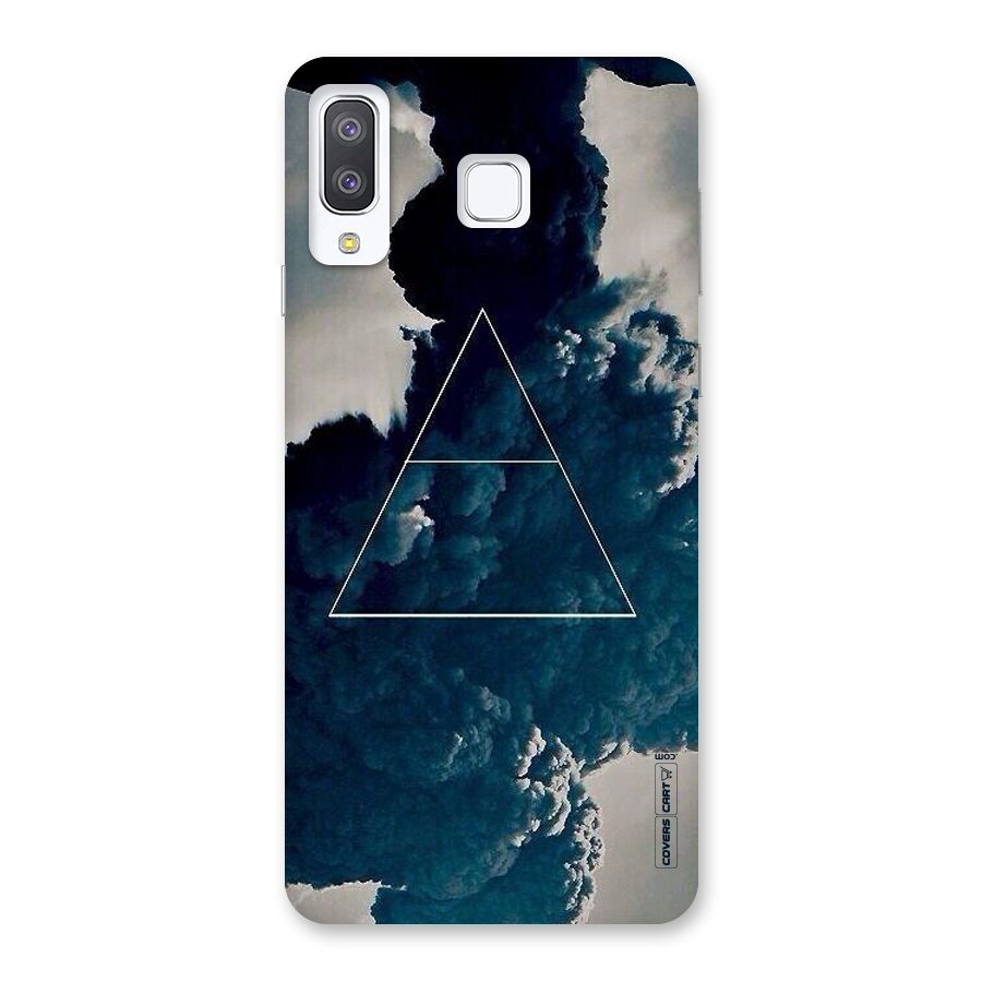 Blue Hue Smoke Back Case for Galaxy A8 Star