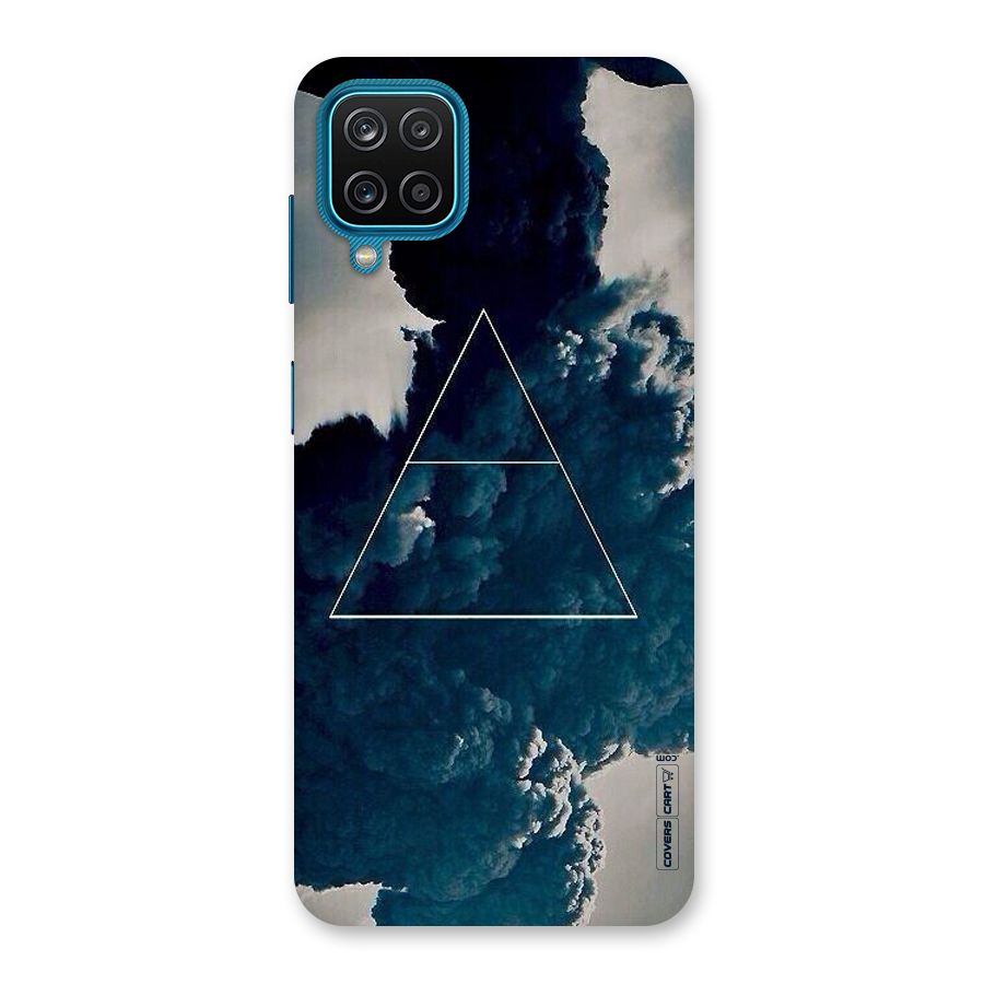 Blue Hue Smoke Back Case for Galaxy F12