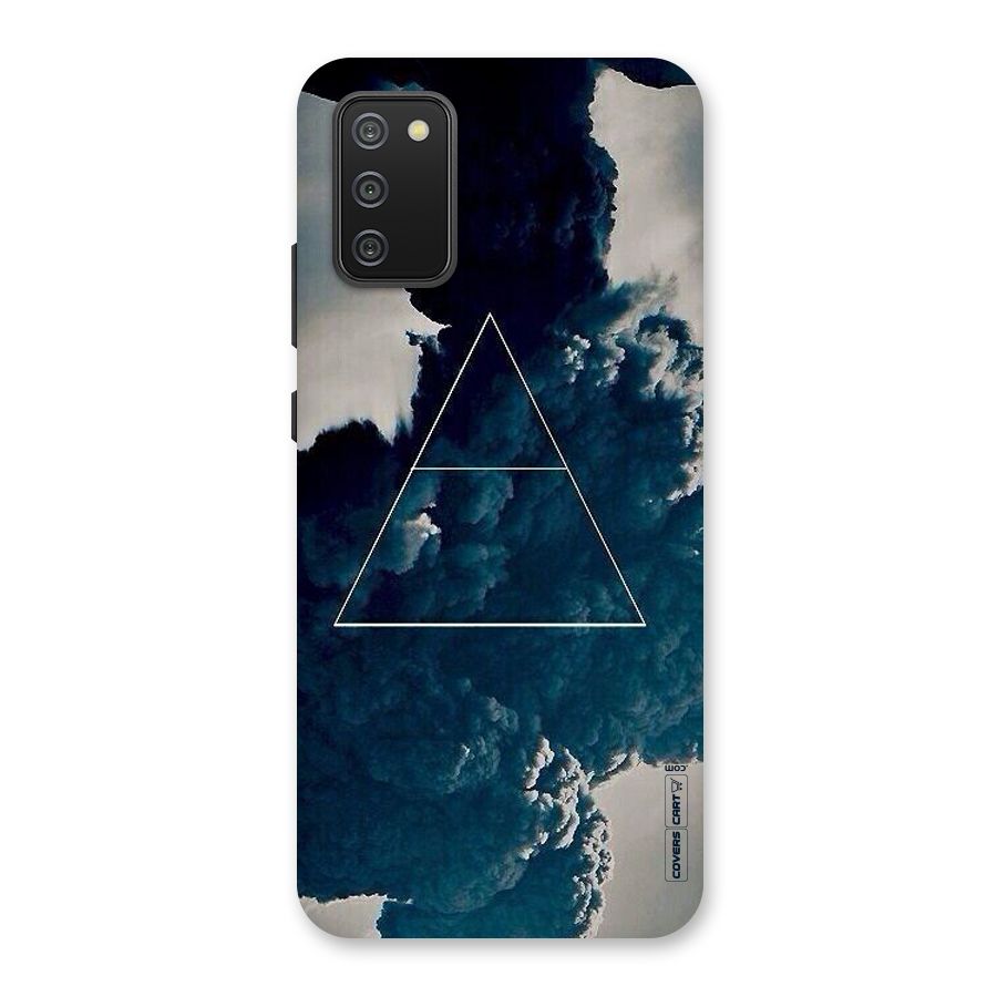 Blue Hue Smoke Back Case for Galaxy M02s