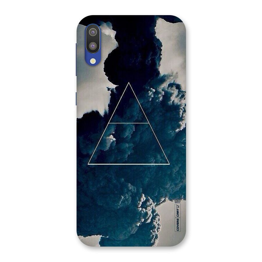 Blue Hue Smoke Back Case for Galaxy M10
