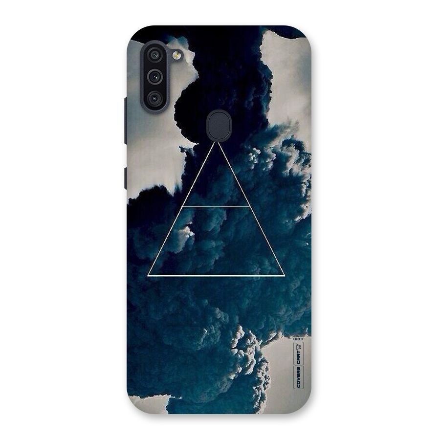 Blue Hue Smoke Back Case for Galaxy M11