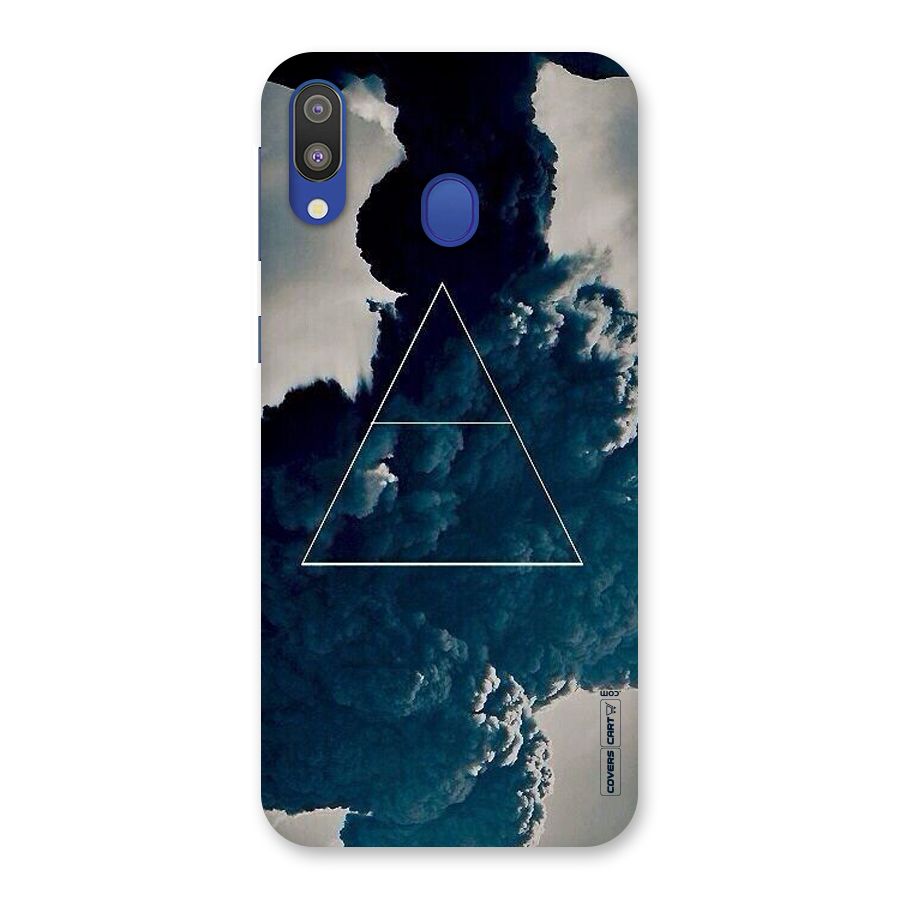 Blue Hue Smoke Back Case for Galaxy M20