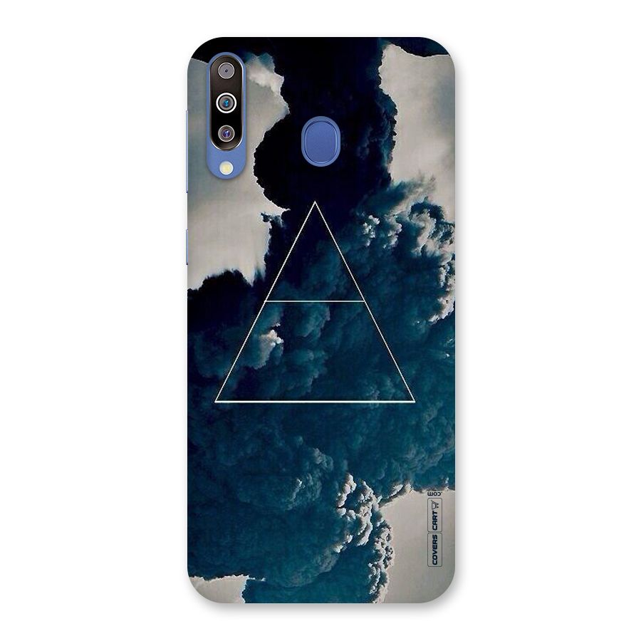 Blue Hue Smoke Back Case for Galaxy M30