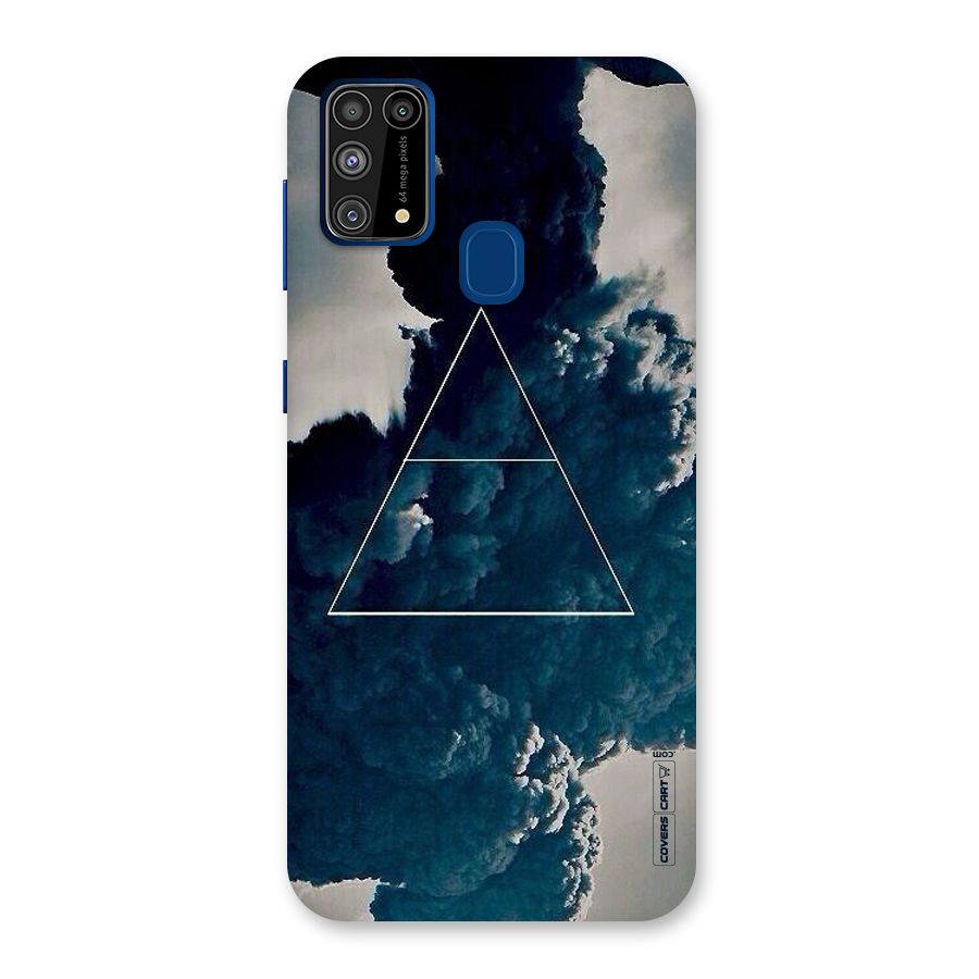 Blue Hue Smoke Back Case for Galaxy M31