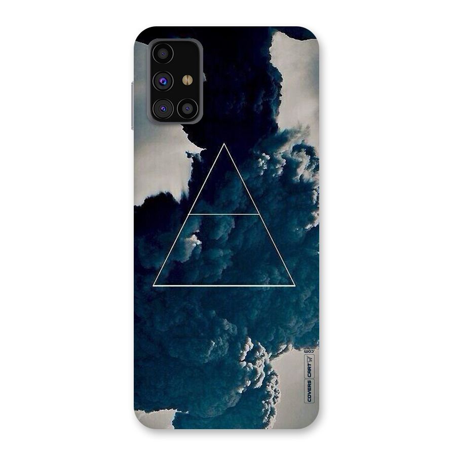 Blue Hue Smoke Back Case for Galaxy M31s